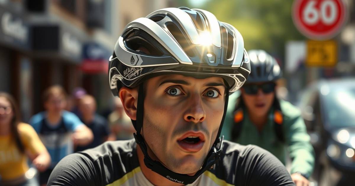 🚨 Alerte : Un cycliste survit miraculeusement à un choc grâce à une innovation révolutionnaire dans son casque - Ce que vous devez absolument savoir avant votre prochaine sortie !