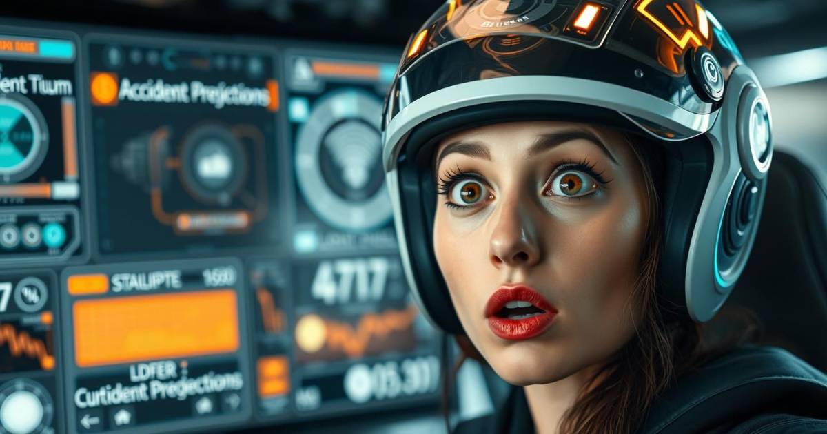 ALERTE ! Ce nouveau casque révolutionnaire utilise l'IA pour prédire les accidents 3 secondes avant qu'ils ne se produisent !