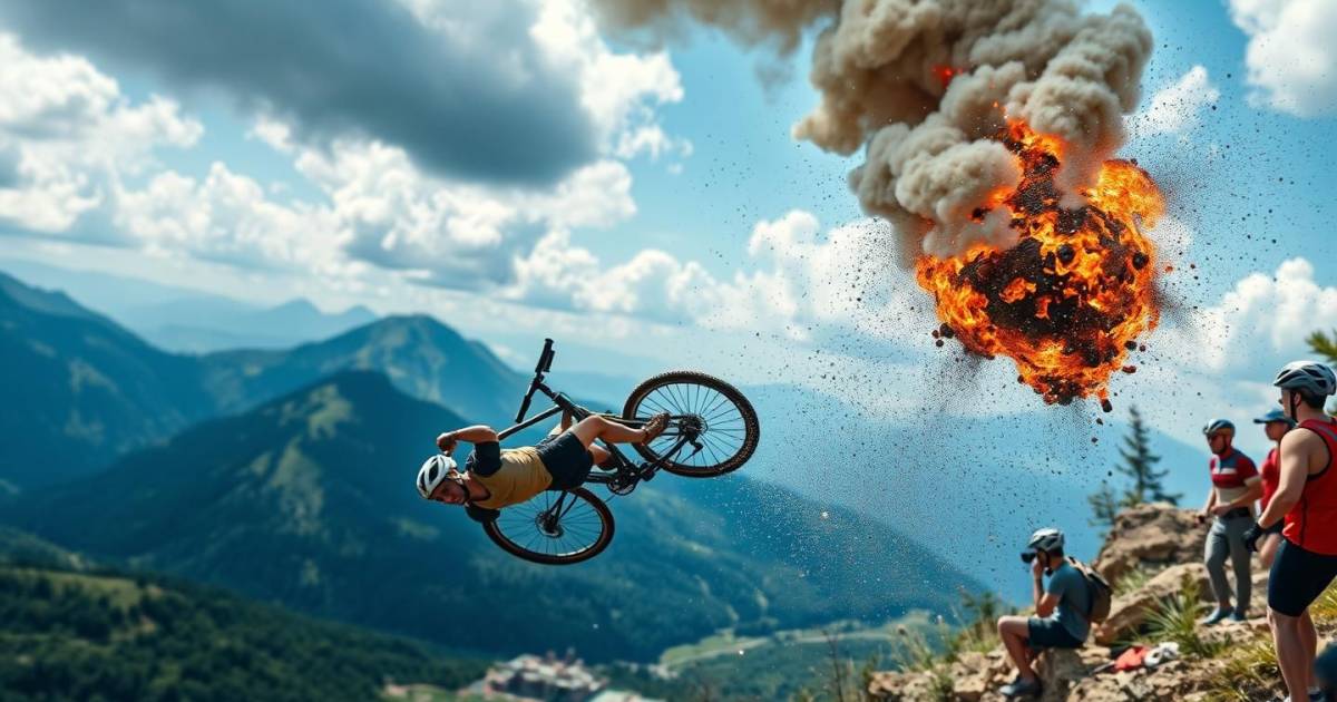 ALERTE : Un cycliste survit à une chute mortelle grâce à ce casque révolutionnaire qui défie les lois de la physique !