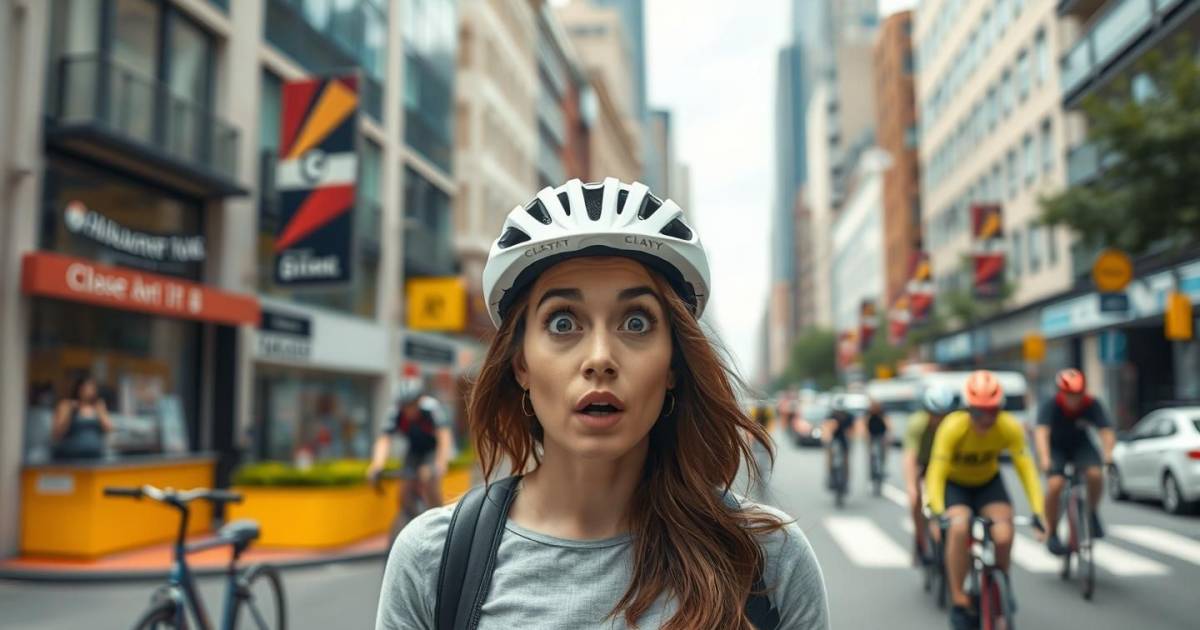 Alerte : Une étude révèle que 93% des cyclistes portent leur casque de la mauvaise façon, et c'est plus dangereux que de ne pas en porter !