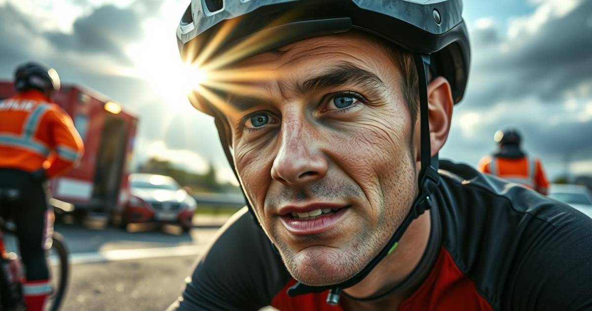 CHOC : Ce cycliste a survécu à une chute mortelle grâce à cette innovation révolutionnaire dans son casque - Les experts sont stupéfaits !