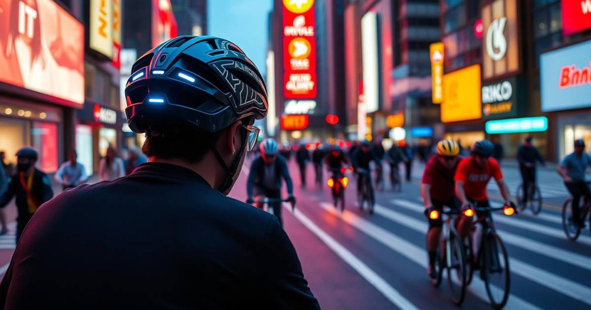 La révolution des casques vélo connectés : quand l'IA veille sur votre sécurité à deux roues