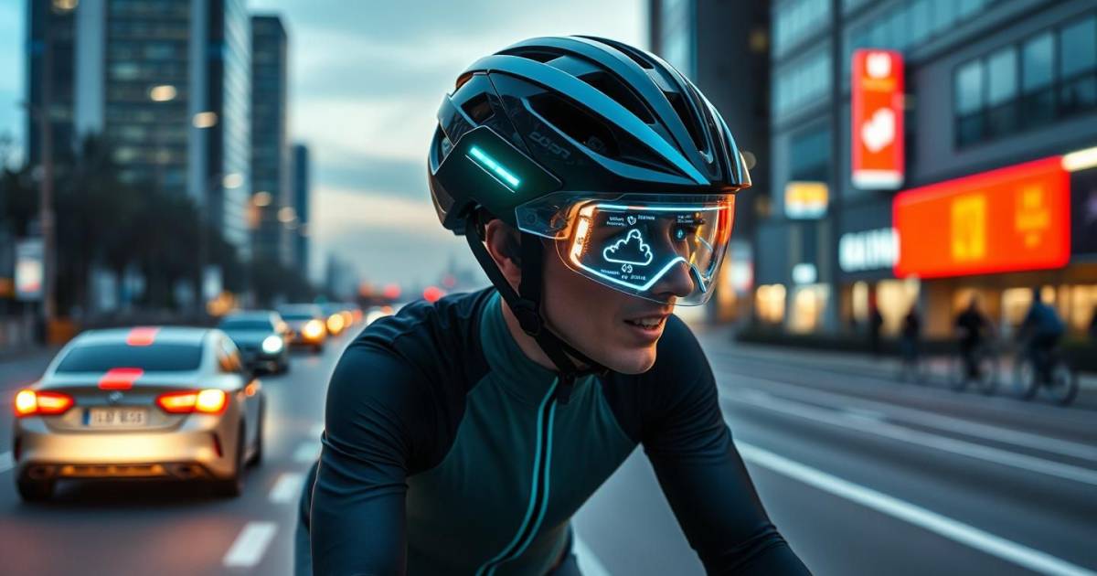 Le Casque Vélo Connecté HoloGuard X3 : La Révolution de la Protection Cycliste en 2025