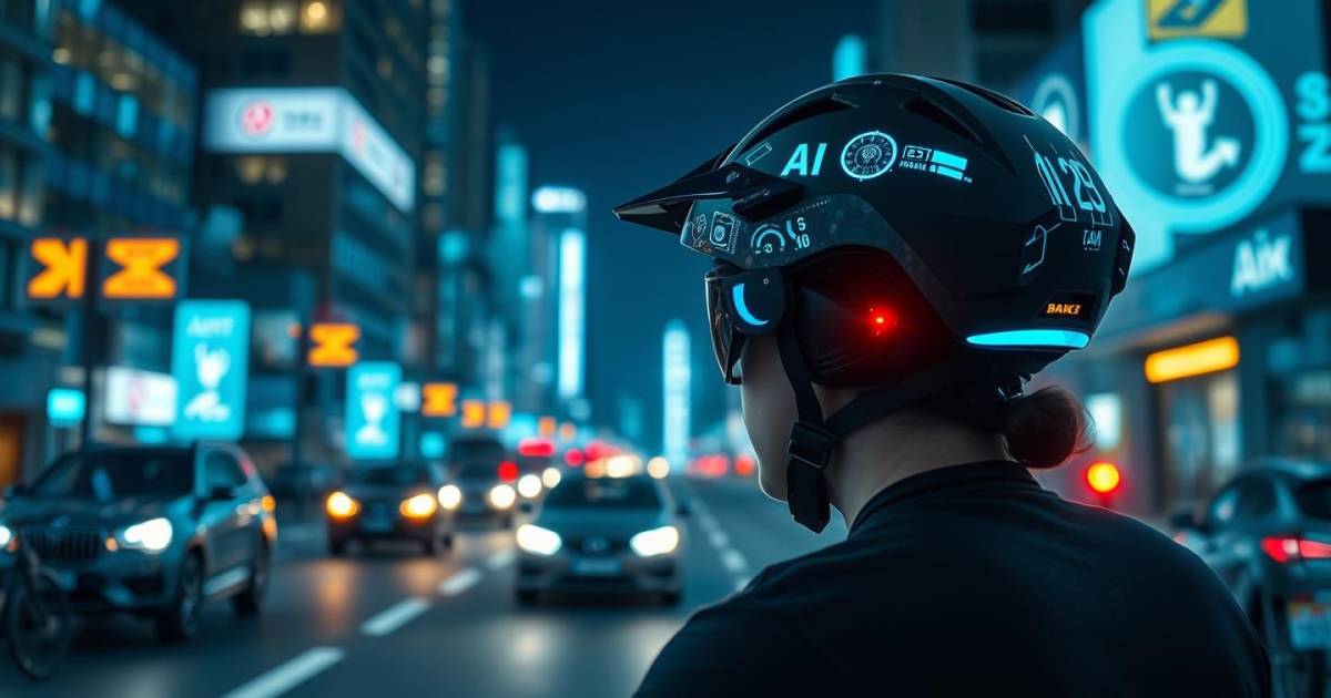 Les casques connectés en 2025 : La révolution de la sécurité à vélo avec l'intelligence artificielle embarquée