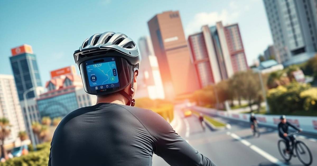 Les casques à réalité augmentée pour vélo : quand la sécurité rencontre la technologie connectée