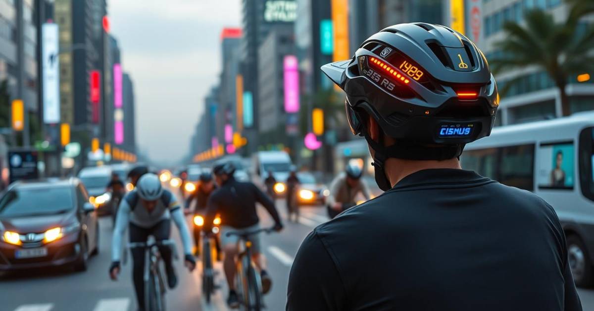 Les casques vélo connectés en 2025 : quand la sécurité rencontre l'intelligence artificielle