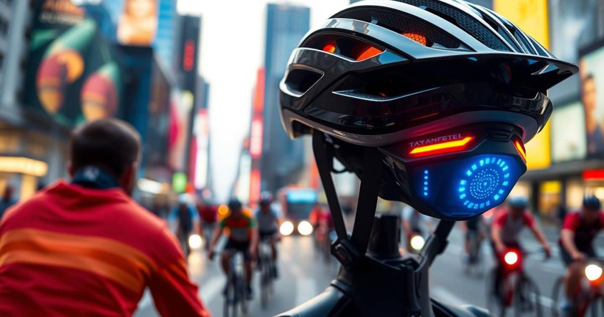 Les nouveaux casques connectés pour vélo : sécurité intelligente et design futuriste en 2025